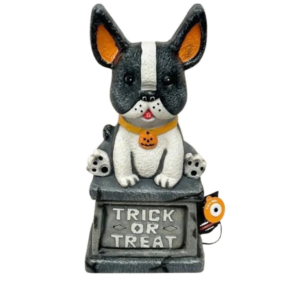 HYDE & EEK! BOUTIQUE Light Up French Bulldog NEW Halloween Target  Approx 14"